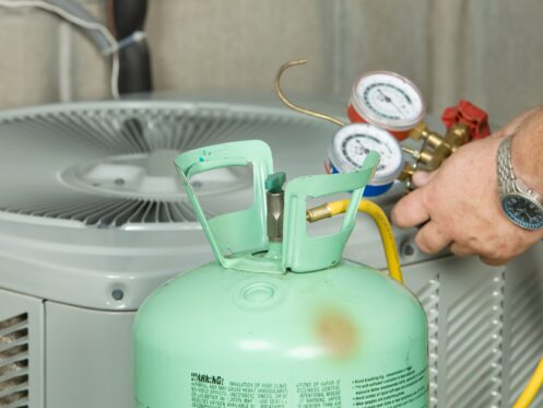 charging freon during maintenance